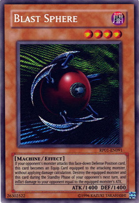 Blast Sphere [RP01-EN091] Secret Rare | Pegasus Games WI