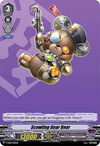 Scowling Gear Bear (V-SD03/002EN) [2020 Demo Deck "Gear Chronicle"] | Pegasus Games WI