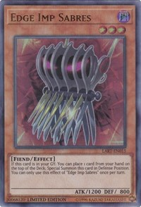 Edge Imp Sabres [LART-EN015] Ultra Rare | Pegasus Games WI