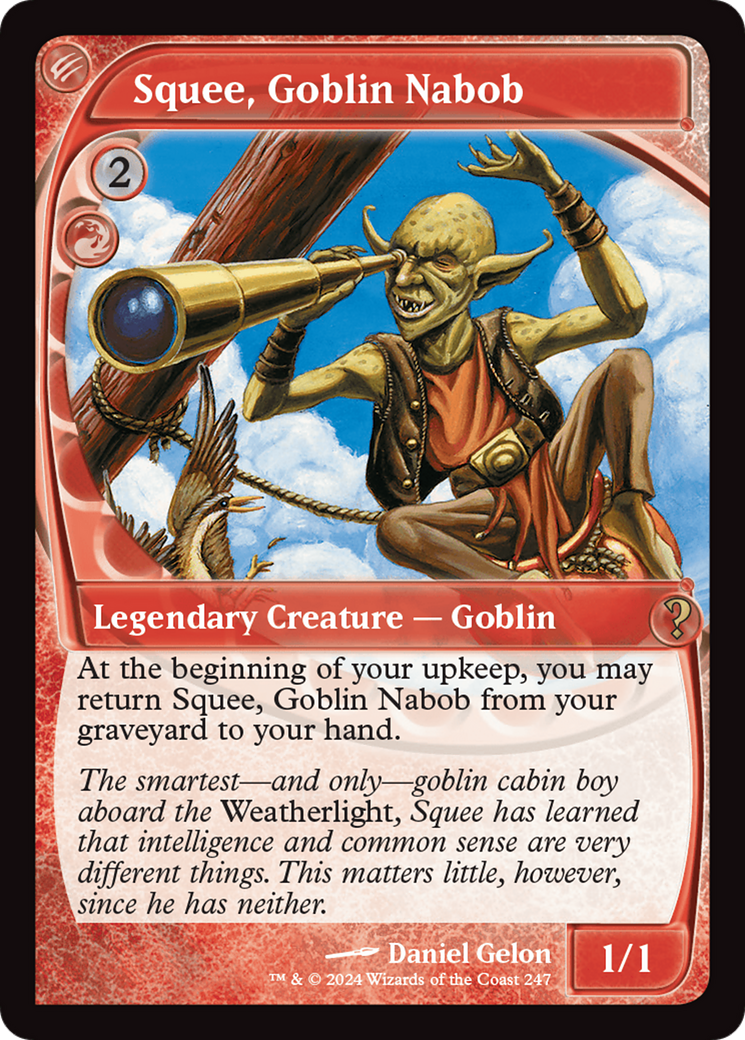 Squee, Goblin Nabob (Future Sight) [Mystery Booster 2] | Pegasus Games WI