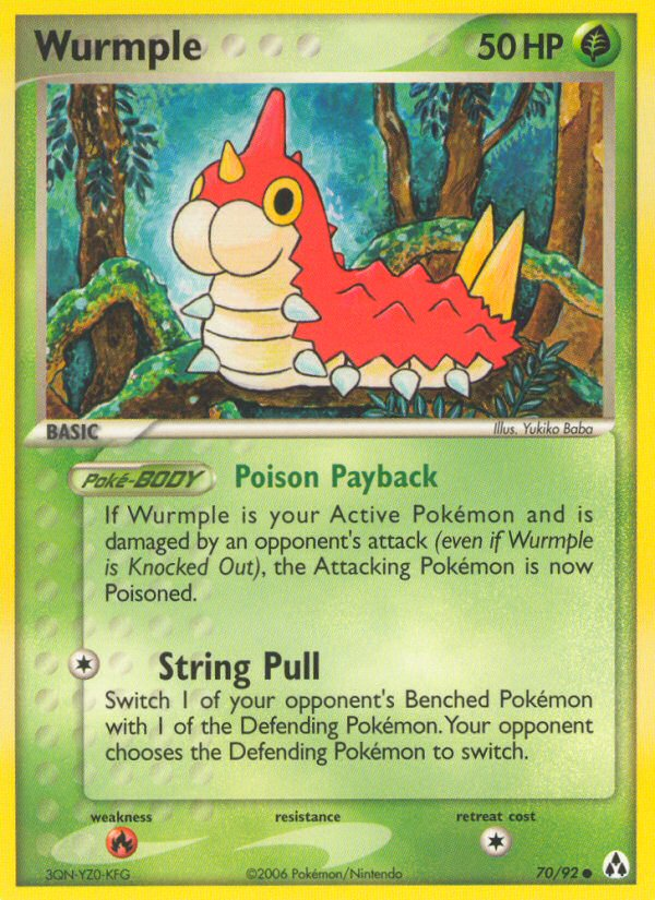Wurmple (70/92) [EX: Legend Maker] | Pegasus Games WI