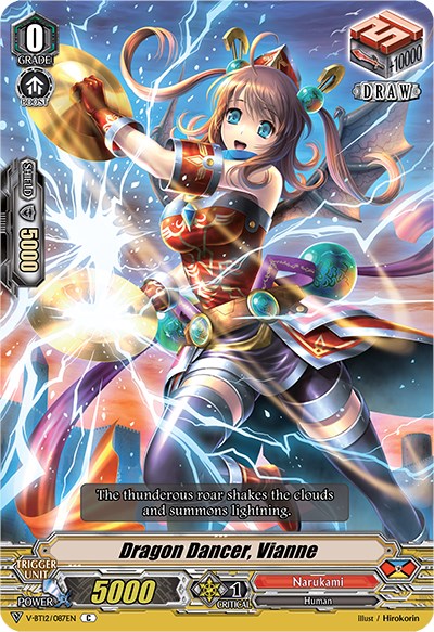 Dragon Dancer, Vianne (V-BT12/087EN) [Divine Lightning Radiance] | Pegasus Games WI
