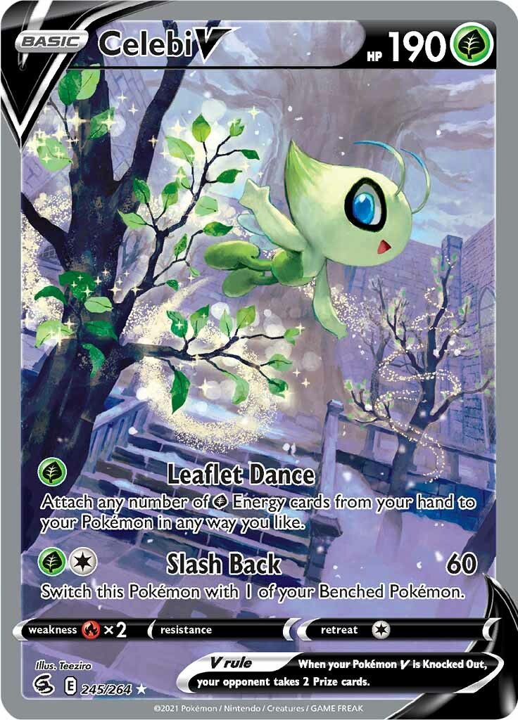 Celebi V (245/264) [Sword & Shield: Fusion Strike] | Pegasus Games WI