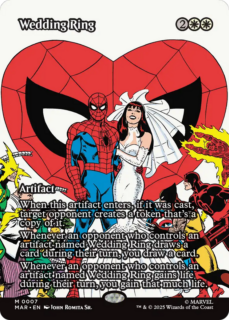 Wedding Ring (Borderless) [Marvel Universe: Eternal-Legal] | Pegasus Games WI