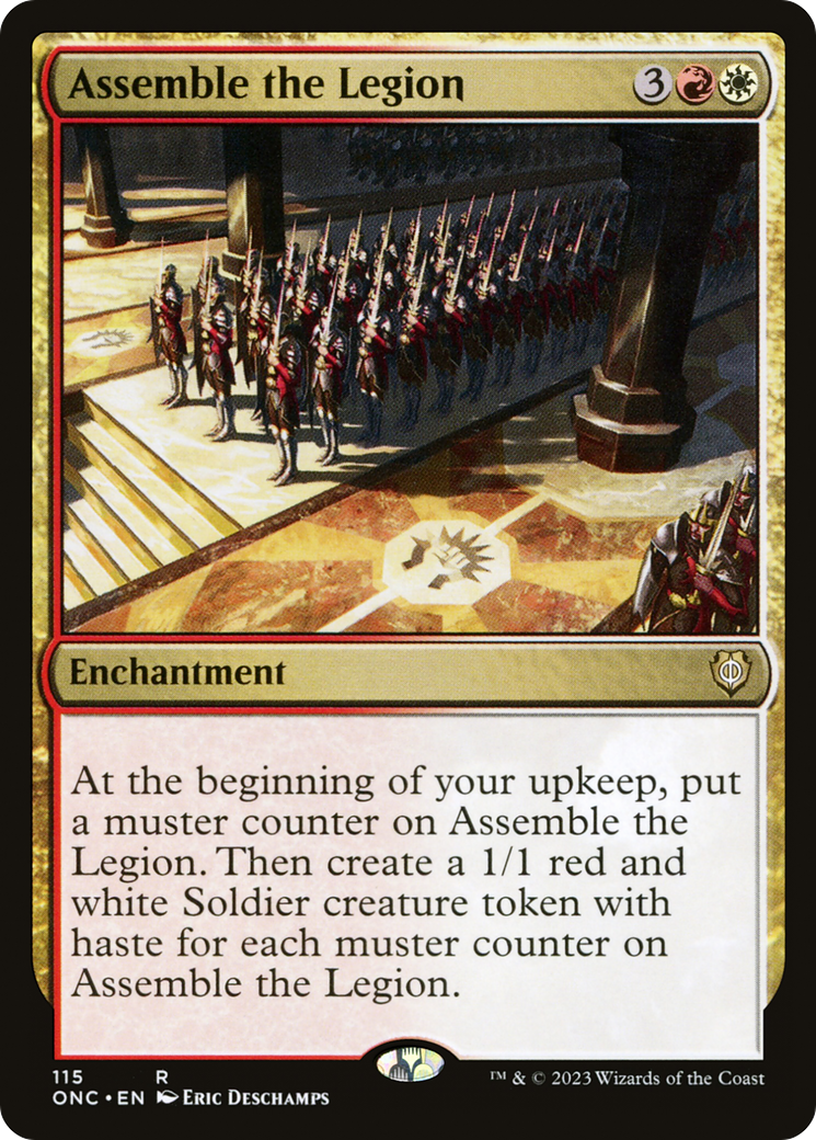 Assemble the Legion [Phyrexia: All Will Be One Commander] | Pegasus Games WI