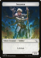 Soldier // Thopter Double-Sided Token [March of the Machine Tokens] | Pegasus Games WI