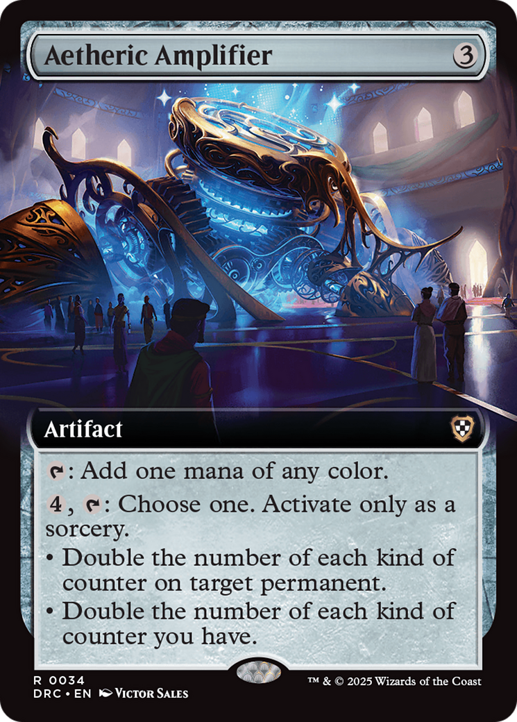 Aetheric Amplifier (Extended Art) [Aetherdrift Commander] | Pegasus Games WI