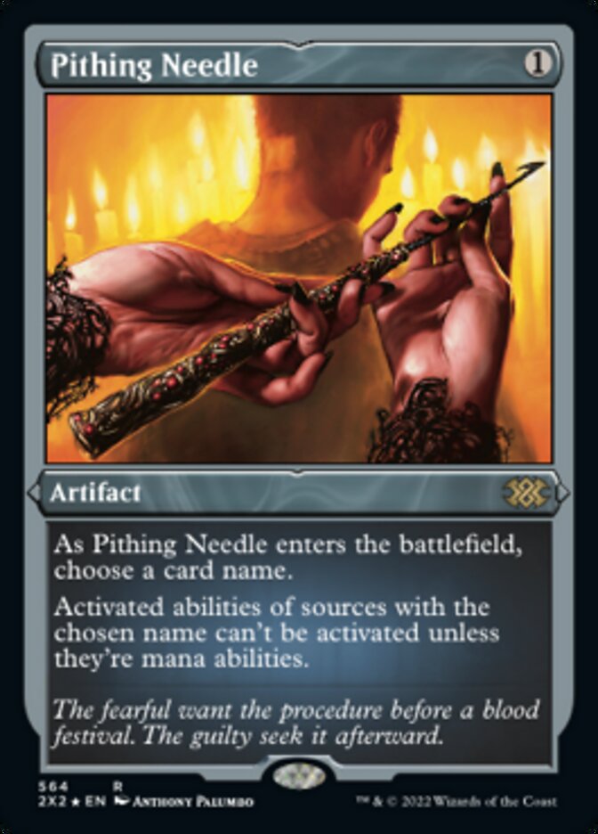 Pithing Needle (Foil Etched) [Double Masters 2022] | Pegasus Games WI