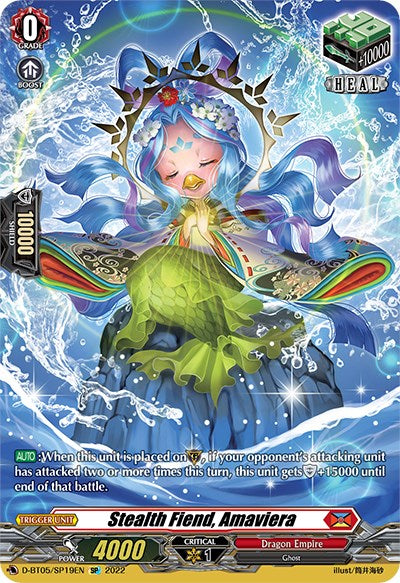 Stealth Fiend, Amaviera (D-BT05/SP19EN) [Triumphant Return of the Brave Heroes] | Pegasus Games WI