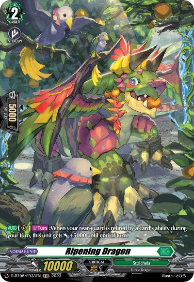 Ripening Dragon (D-BT08/FR33EN) [Minerva Rising] | Pegasus Games WI