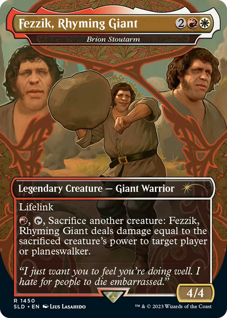 Fezzik, Rhyming Giant - Brion Stoutarm [Secret Lair Drop Series] | Pegasus Games WI