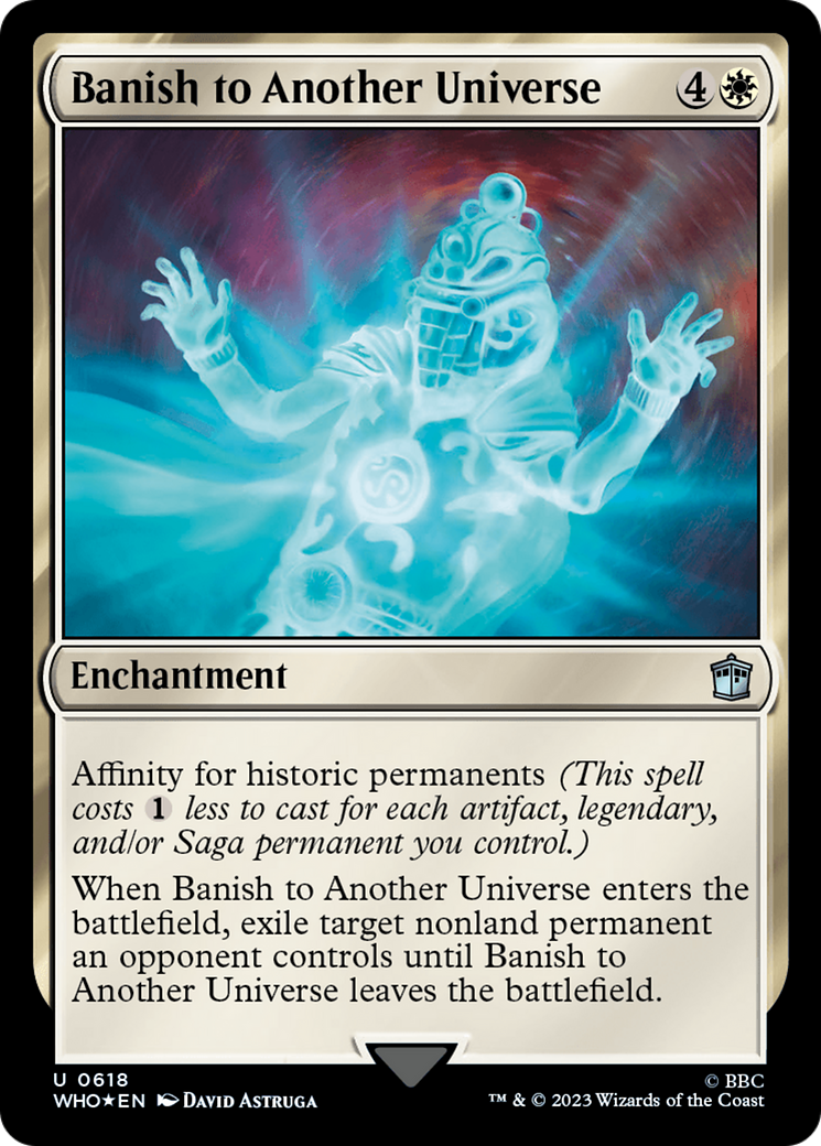 Banish to Another Universe (Surge Foil) [Doctor Who] | Pegasus Games WI