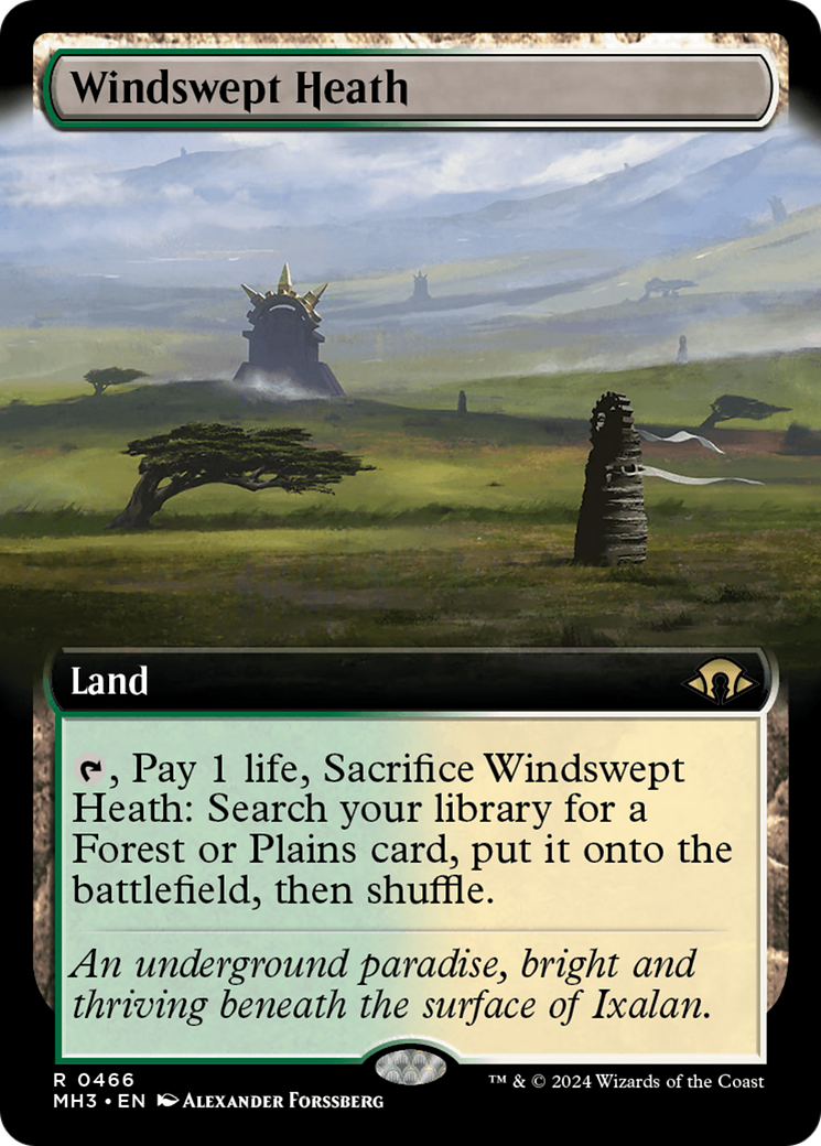 Windswept Heath (Extended Art) [Modern Horizons 3] | Pegasus Games WI