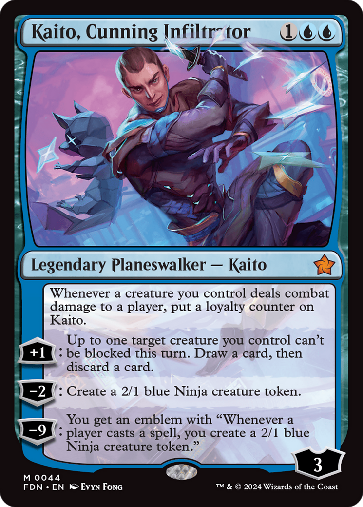 Kaito, Cunning Infiltrator [Foundations] | Pegasus Games WI