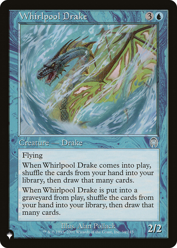 Whirlpool Drake [The List Reprints] | Pegasus Games WI