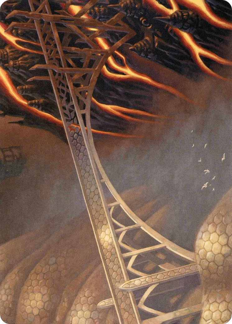 Rustvale Bridge Art Card [Modern Horizons 2 Art Series] | Pegasus Games WI