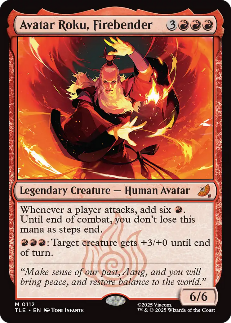 Avatar Roku, Firebender [Avatar: The Last Airbender: Eternal-Legal] | Pegasus Games WI