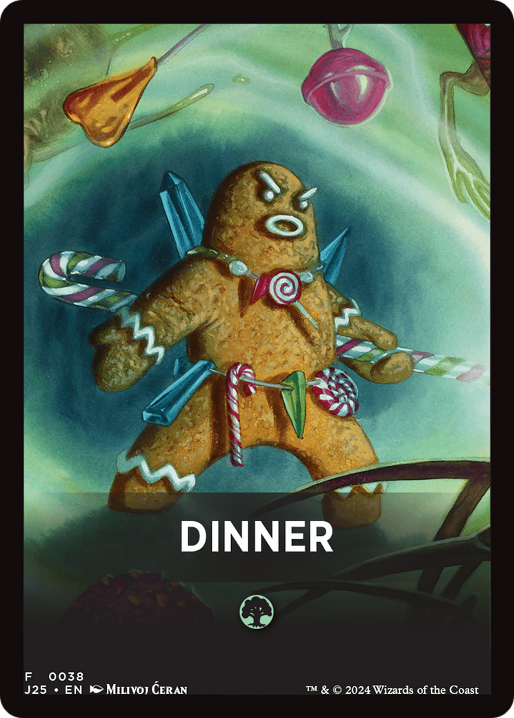 Dinner Theme Card [Foundations Jumpstart Front Cards] | Pegasus Games WI