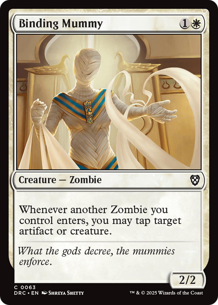 Binding Mummy [Aetherdrift Commander] | Pegasus Games WI