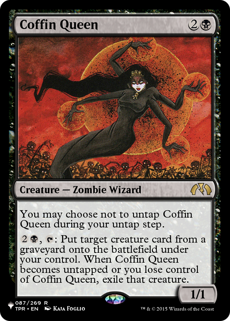 Coffin Queen [The List] | Pegasus Games WI