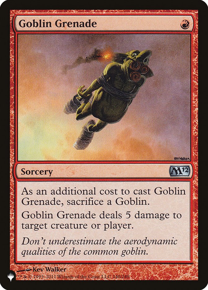 Goblin Grenade [The List] | Pegasus Games WI