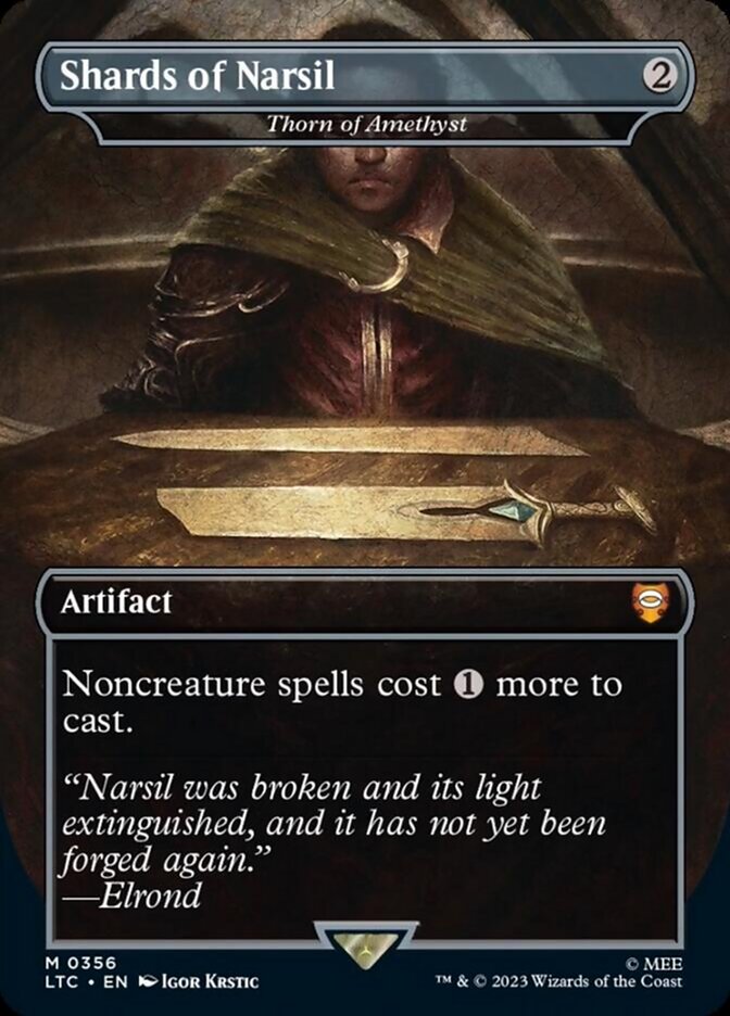 Thorn of Amethyst - Shards of Narsil [The Lord of the Rings: Tales of Middle-Earth Commander] | Pegasus Games WI