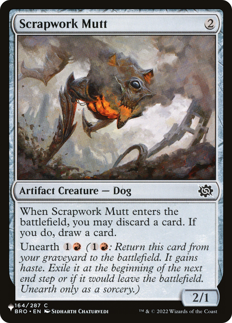 Scrapwork Mutt [The List] | Pegasus Games WI