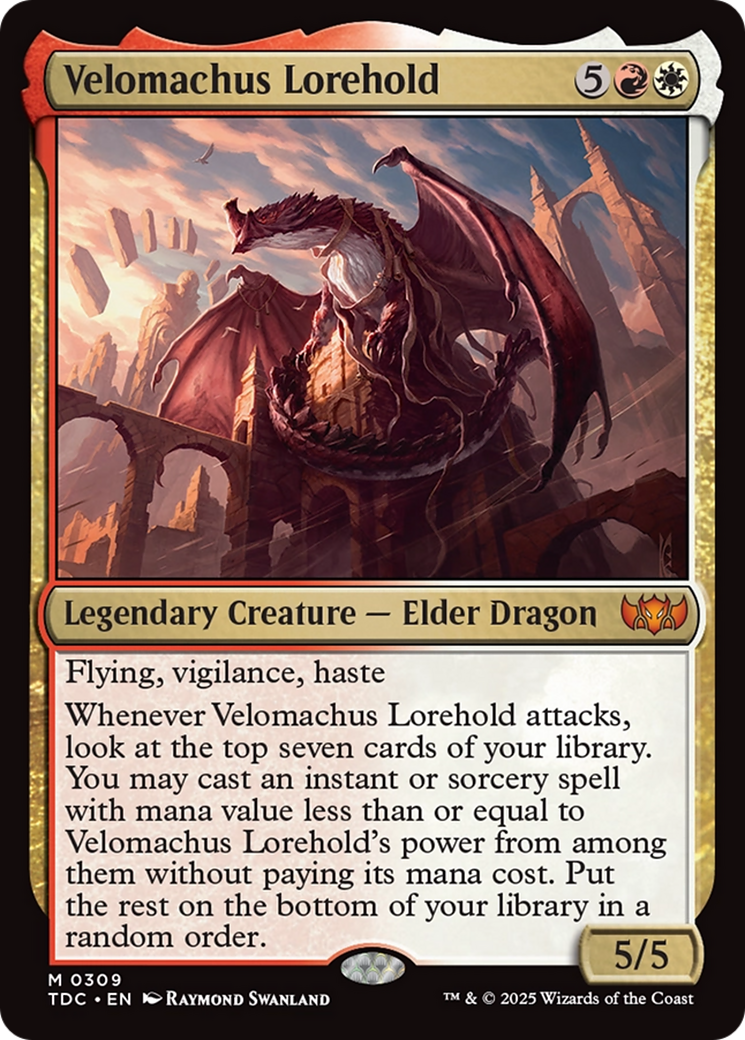 Velomachus Lorehold [Tarkir: Dragonstorm Commander] | Pegasus Games WI