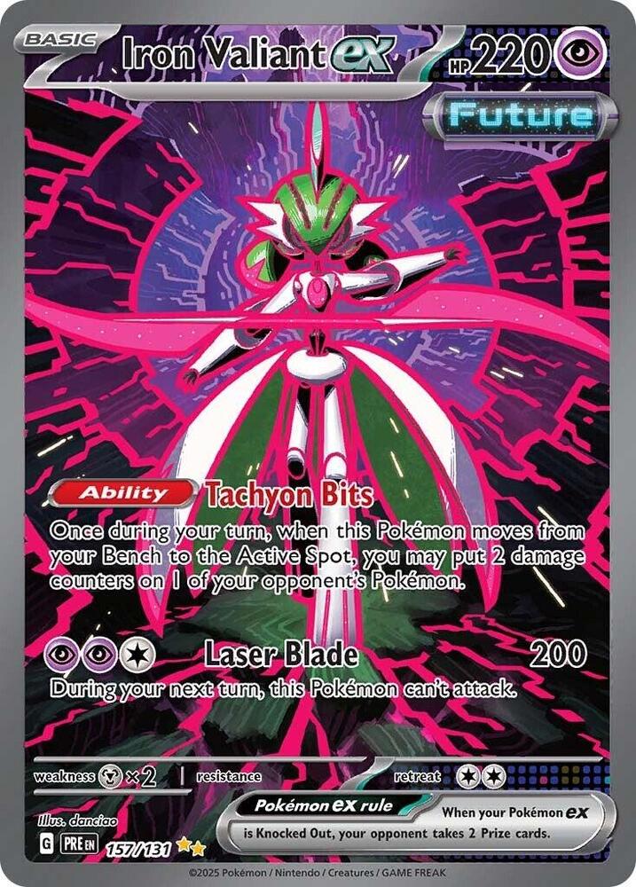 Iron Valiant ex (157/131) [Scarlet & Violet: Prismatic Evolutions] | Pegasus Games WI