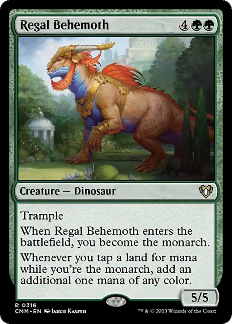 Regal Behemoth [Commander Masters] | Pegasus Games WI