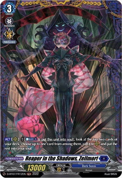 Reaper in the Shadows, Zeilmort (FR) (D-BT07/FR12EN) [Raging Flames Against Emerald Storm] | Pegasus Games WI