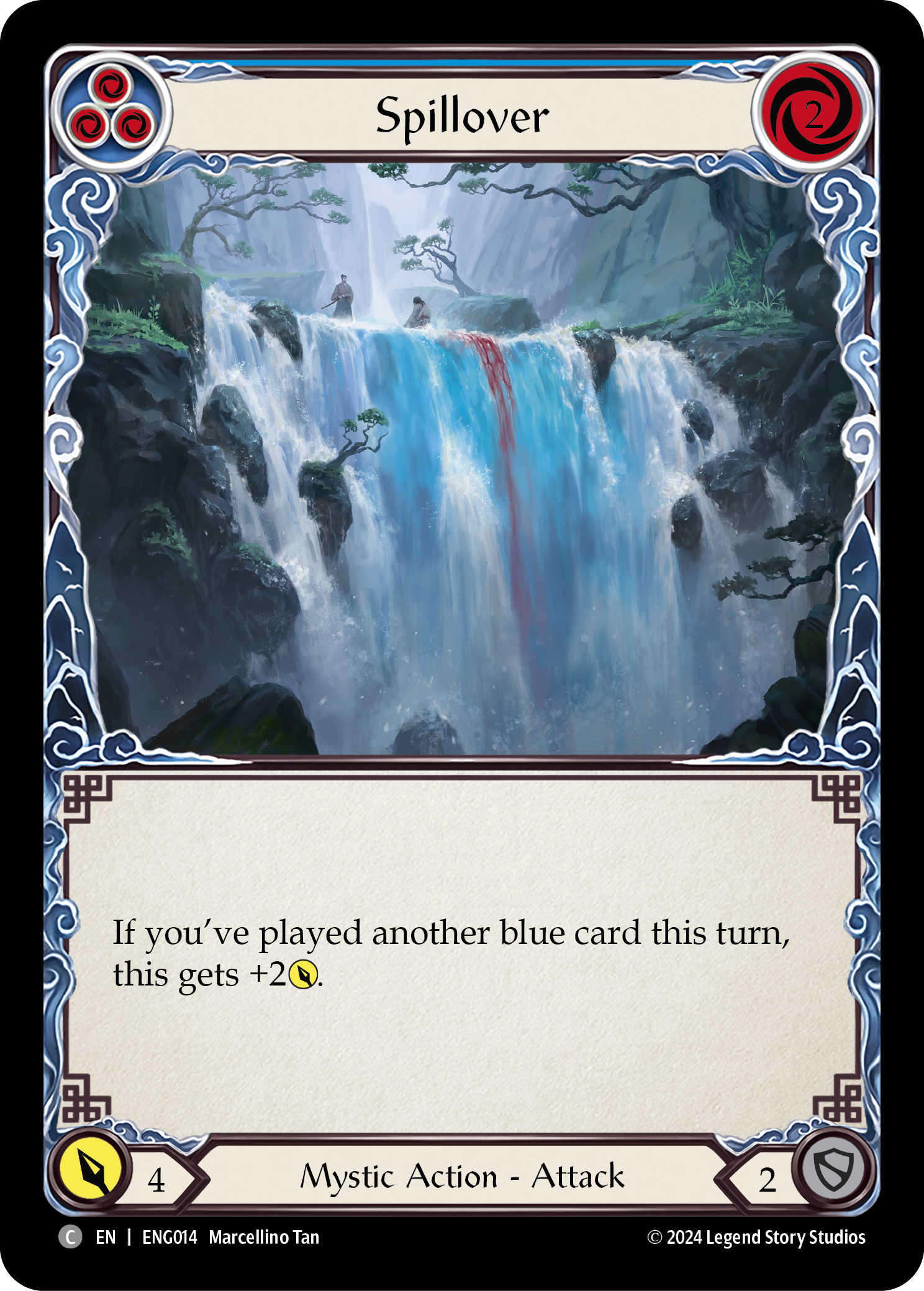 Spillover [ENG014] (Part the Mistveil Enigma Blitz Deck) | Pegasus Games WI