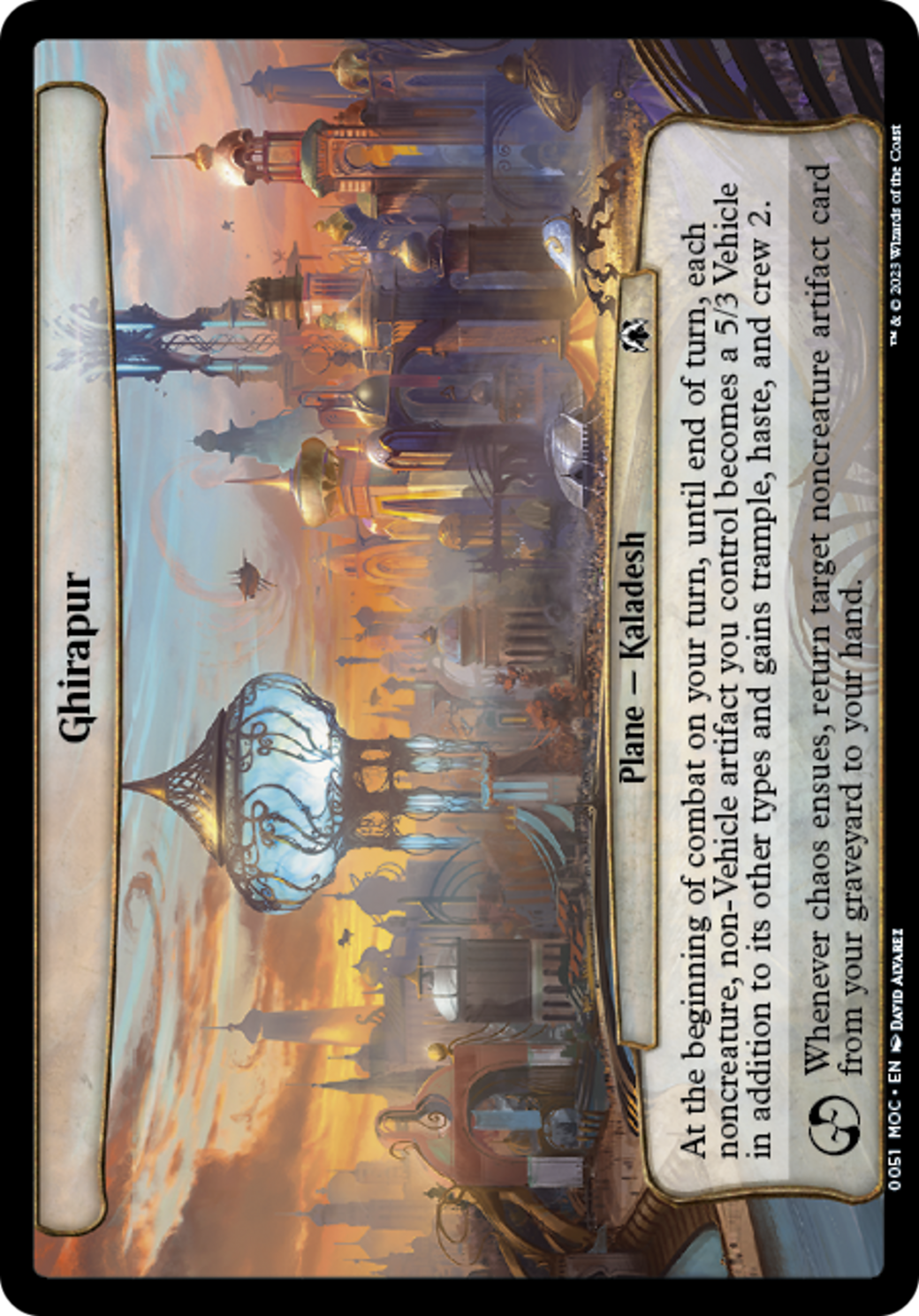 Ghirapur [March of the Machine Commander] | Pegasus Games WI