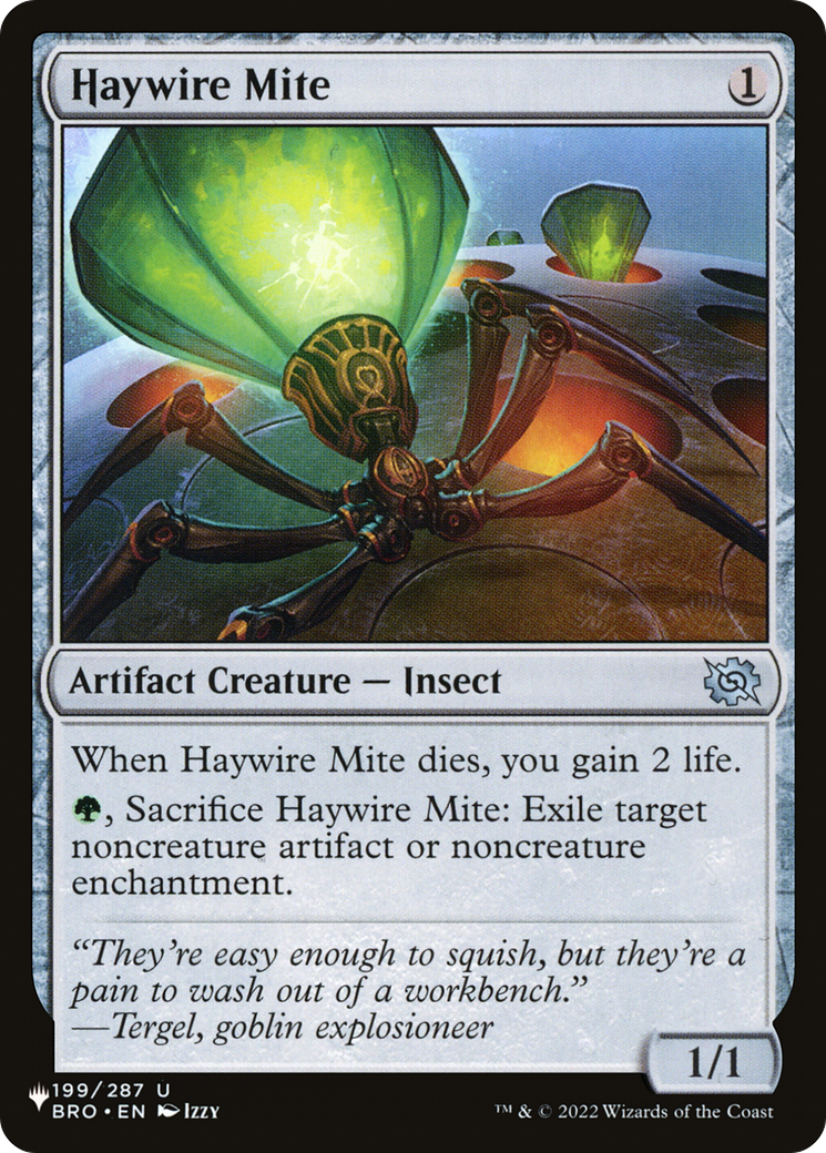 Haywire Mite [The List] | Pegasus Games WI