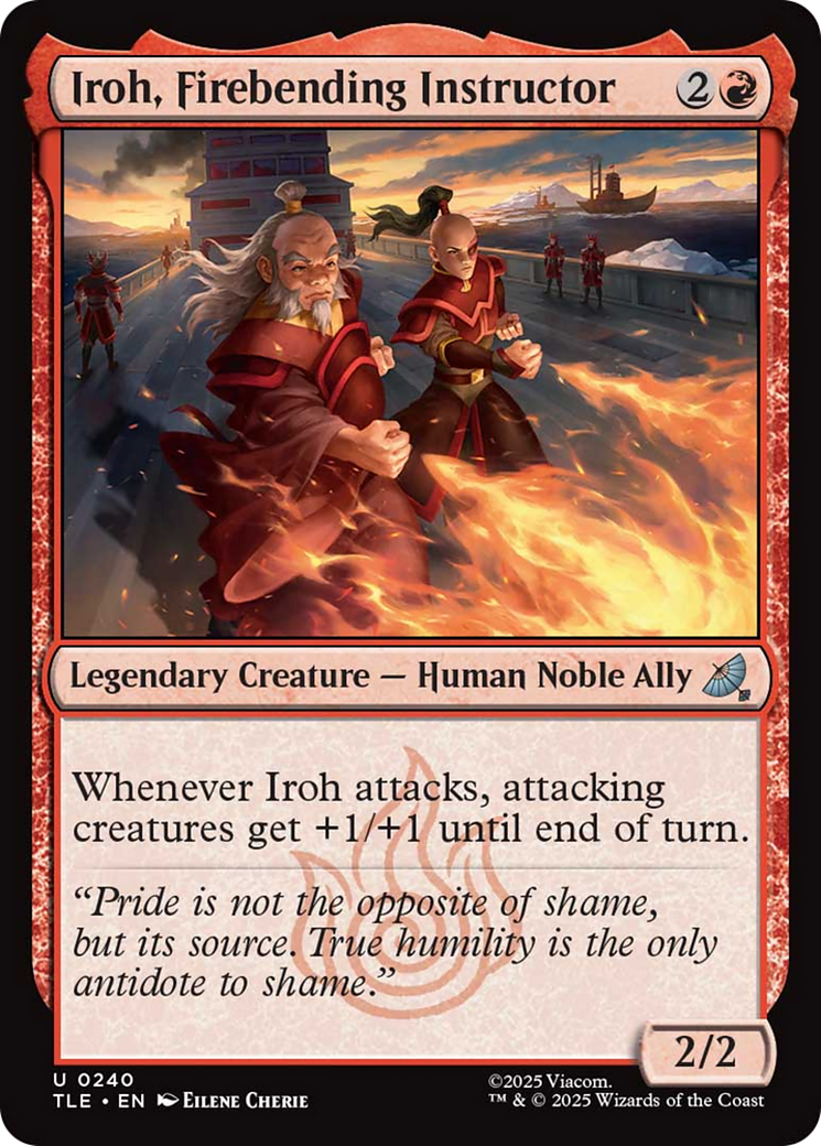 Iroh, Firebending Instructor [Avatar: The Last Airbender: Eternal-Legal] | Pegasus Games WI