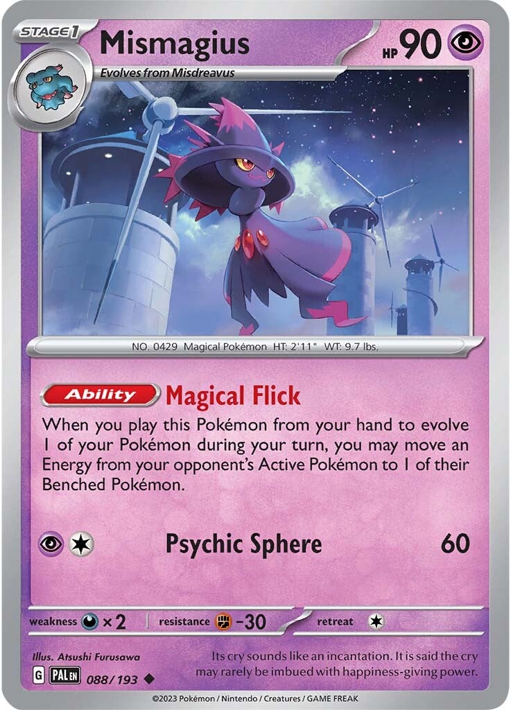 Mismagius (088/193) [Scarlet & Violet: Paldea Evolved] | Pegasus Games WI