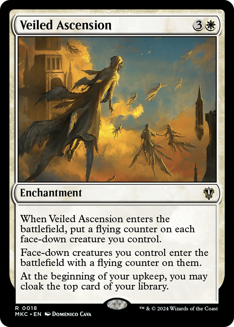 Veiled Ascension [Murders at Karlov Manor Commander] | Pegasus Games WI