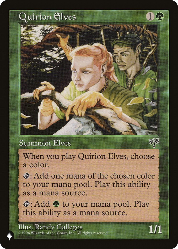 Quirion Elves [The List] | Pegasus Games WI