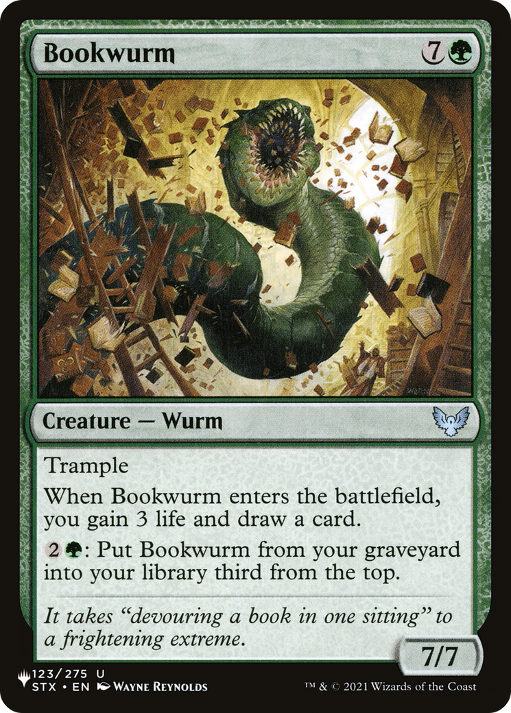 Bookwurm [The List Reprints] | Pegasus Games WI