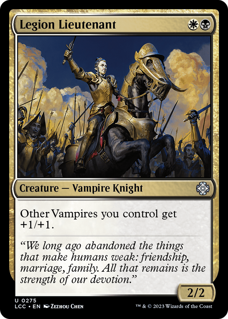 Legion Lieutenant [The Lost Caverns of Ixalan Commander] | Pegasus Games WI