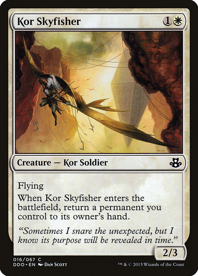 Kor Skyfisher [Duel Decks: Elspeth vs. Kiora] | Pegasus Games WI