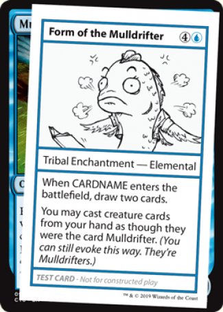 Form of the Mulldrifter (2021 Edition) [Mystery Booster Playtest Cards] | Pegasus Games WI