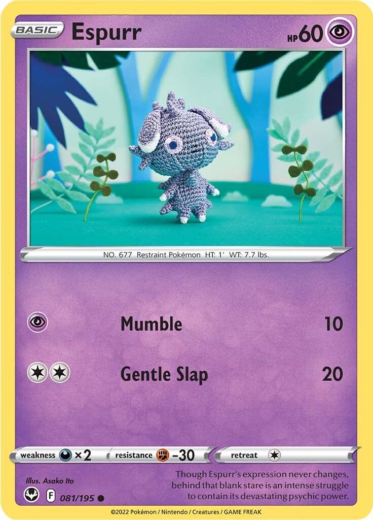 Espurr (081/195) [Sword & Shield: Silver Tempest] | Pegasus Games WI