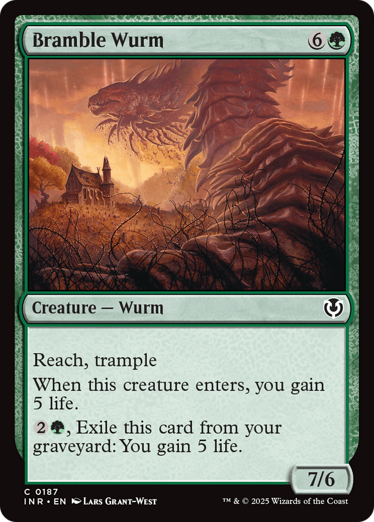 Bramble Wurm [Innistrad Remastered] | Pegasus Games WI