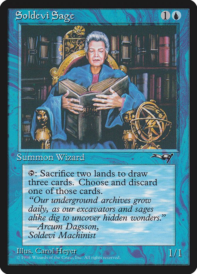 Soldevi Sage (Sitting) [Alliances] | Pegasus Games WI