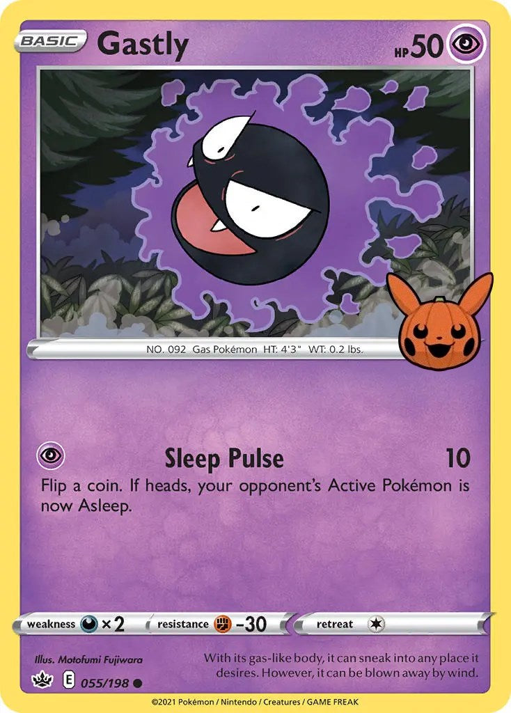 Gastly (055/198) [Trick or Trade] | Pegasus Games WI