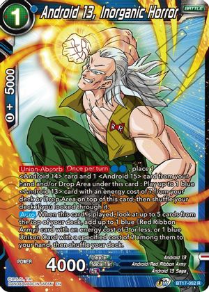 Android 13, Inorganic Horror (BT17-052) [Ultimate Squad] | Pegasus Games WI