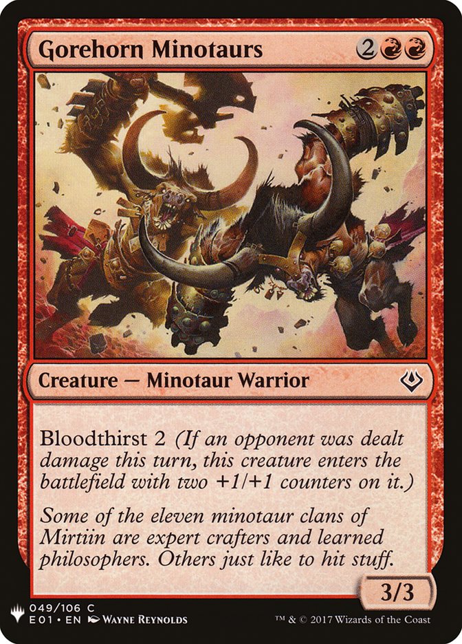 Gorehorn Minotaurs [Mystery Booster] | Pegasus Games WI
