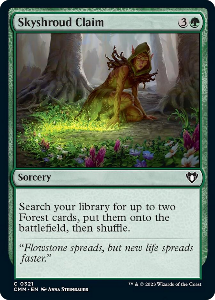 Skyshroud Claim [Commander Masters] | Pegasus Games WI