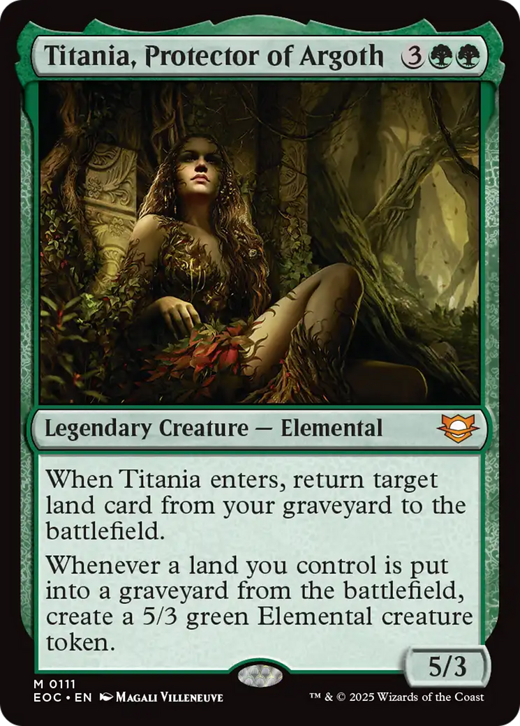 Titania, Protector of Argoth [Edge of Eternities Commander] | Pegasus Games WI